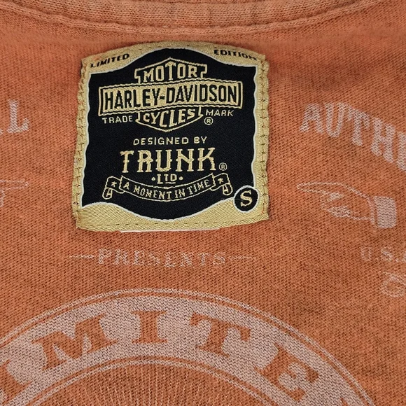 Harley Davidson Limited Edition Happy Days Tee Shirt, Size Small - Picture 8 of 13